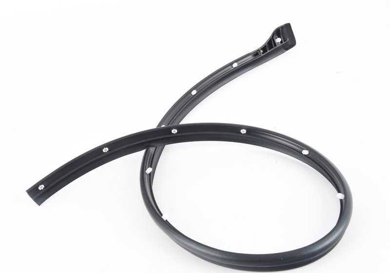 Junta de estanqueidad puerta delantera izquierda OEM 51767341645 para BMW F90, F90N, G30, G30N, G31, G31N, G38, G38N. Original BMW.