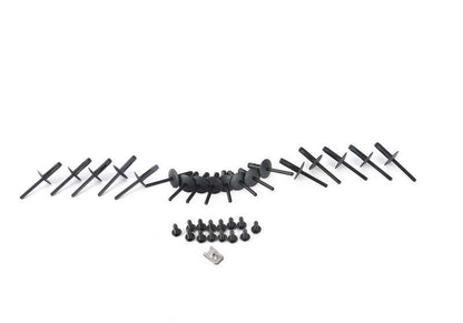 Faldón lateral M Performance negro mate OEM 51192455951 para BMW G30, G30N, G31 y G31N con paquete aerodinámico M (S715A). Original BMW.