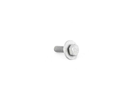 Tornillo hexagonal M6x20 OEM 07119907849 para BMW G23, I01, I12, I15. Compatible con modelos como 420d, 420i, 430d, 430i. Pieza original BMW. Ideal para fijaciones en carrocería y otros componentes.