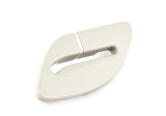 Tapa embellecedora salida cinturón derecha OEM 52207266306 para BMW F12, F13. Original BMW.