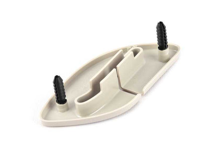 Tapa embellecedora salida cinturón derecha OEM 52207266306 para BMW F12, F13. Original BMW.
