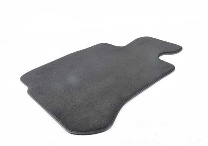 Black velvet carpet game OEM 51478096871 for BMW G20, G20N, G21, G21N, G26, G26N. Original BMW.
