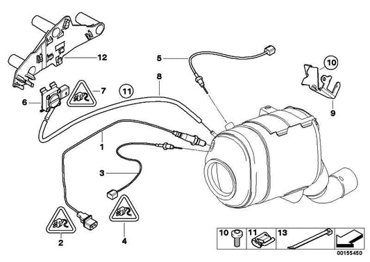Sonda Lambda Para Bmw F30 F31 E60 E61 E83 E70 E71 . Original Bmw. Recambios