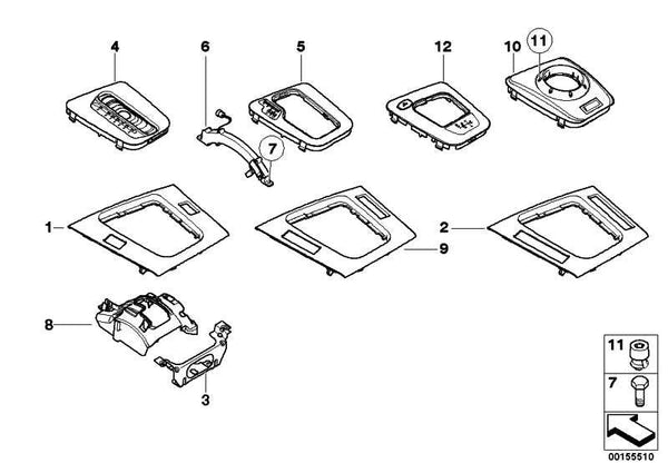 Param.palanca Presel.p Steptronic Para Bmw E46 . Original Recambios