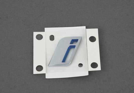 Emblema "I-Performance" para maletero derecho OEM 51147491146 para BMW Serie 5 G30 (530e y 530e xDrive). Original BMW.