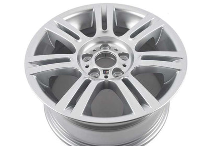 Llantas de aluminio M Doble Radio 194 OEM 36118036936 para BMW E90, E91, E92, E93. Llantas traseras de 17" originales BMW, diseño deportivo en plata. Compatibles con múltiples versiones Serie 3. Original BMW.