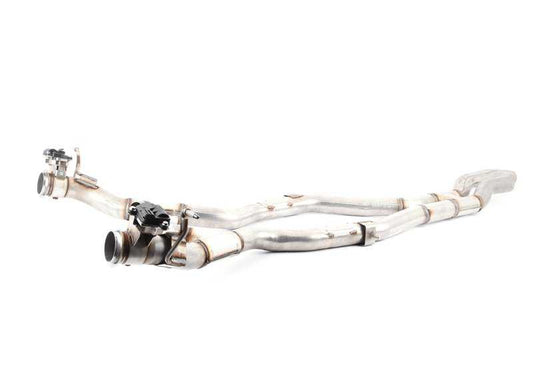 Silencioso trasero de titanio M Performance OEM 18302357917 para BMW F80, F80N, F82, F82N, F83, F83N. Escape deportivo original BMW.