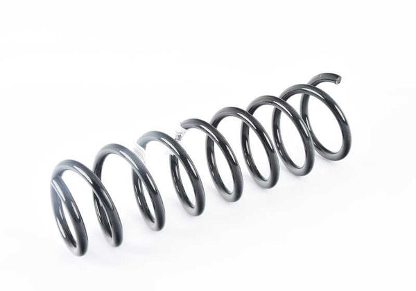 Muelle trasero OEM 33536761217 para BMW Serie 1 E81, E82, E87, E88 y Serie 3 E90, E91, E92, E93. Repuesto original BMW.