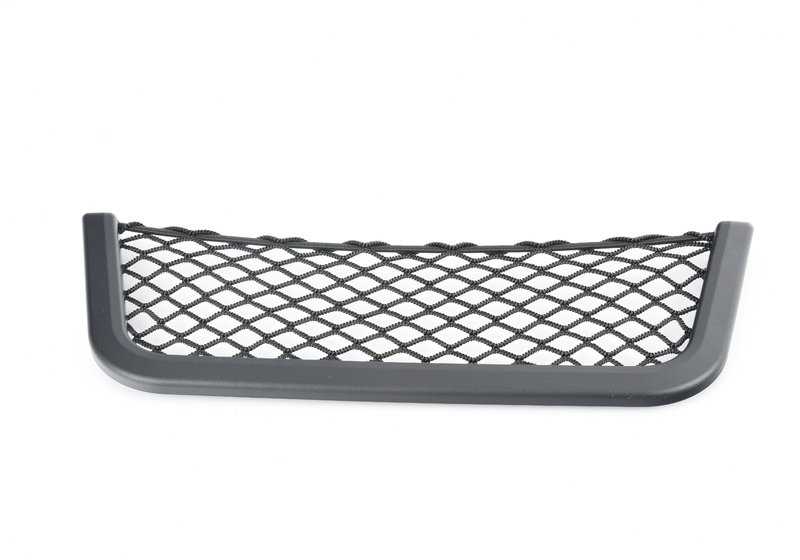 Red de almacenamiento para zona reposapiés OEM 51476968000 para BMW E63, E64. Original BMW.
