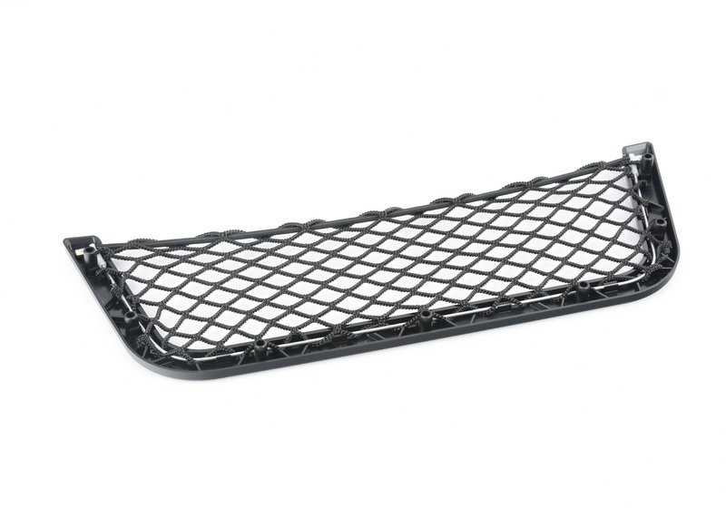 Red de almacenamiento para zona reposapiés OEM 51476968000 para BMW E63, E64. Original BMW.