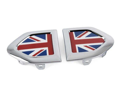 Moldura lateral Union Jack OEM 51132413351 para MINI Countryman F60, F60 LCI. Original MINI.