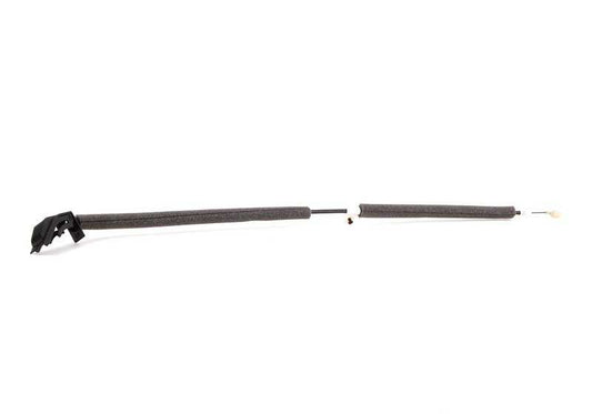 Cable Bowden izquierdo OEM 51217024643 para BMW Serie 7 E65, E66 (modelos 730d, 730i, 735i). Pieza original BMW.
