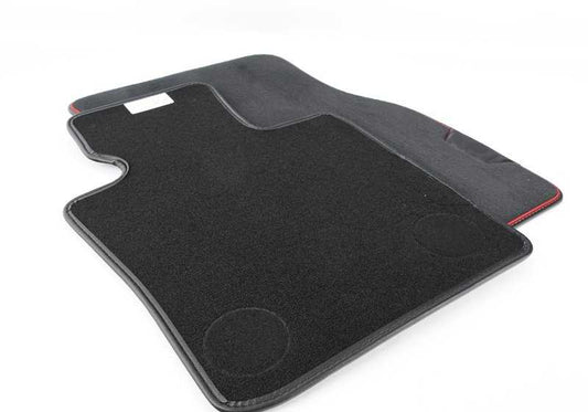 Alfombrillas textiles delanteras JCW OEM 51472469125 para MINI F56, F55, F57, F66... y más. Original MINI.