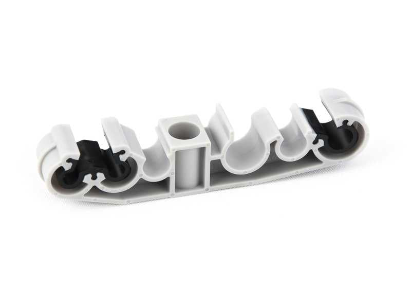 OEM 16126753244 Pipe fastening clip for BMW E46, E60, E61, E63, E64, E85. Original BMW.