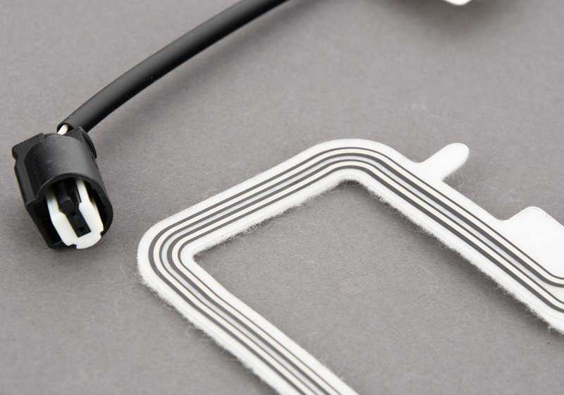 Almohadilla de sensor para detección de asiento del pasajero para BMW Serie 3 E36 (OEM 65778379556). Original BMW.