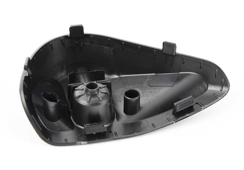 Moldura alojamiento derecha Carbon Black OEM 51479807332 para MINI Countryman R60. Original MINI.