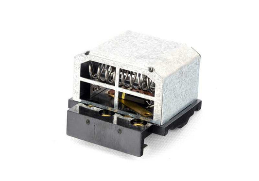 OEM heating fan resistance 64111374758 for BMW E23. Original BMW.