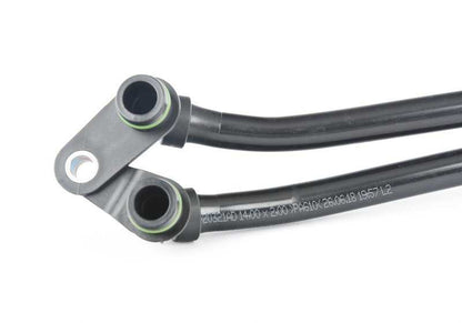Tubo enfriador de aceite de la transmisión OEM 17227604980 para BMW F20, F20N, F21, F21N, F22, F23, F30, F30N, F31, F34, F35, F35N, F32, F33, F36. Original BMW.