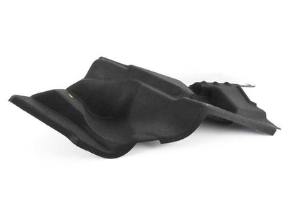 Revestimiento lateral izquierdo OEM 51471977003 en gris medio para BMW Serie 3 E36 {316i, 318i} (modelos con cambio manual y automático, tracción trasera, años 1990–1998). Original BMW.