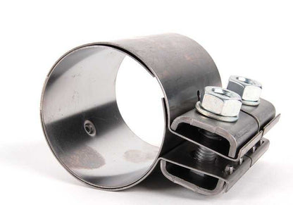 Manguito de unión escape Ø63,5 mm OEM 18307536425 para BMW {E81, E87, F20, E90, E91, E92, E93, E39, E65, E66, E52} y MINI {R52, R53}. Original BMW y MINI.