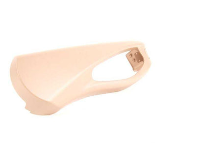 Tapa embellecedora exterior izquierda OEM 52108255661 para BMW Serie 3 E46 318Ci (modelos BP71, BP72, BP81, BP82, BW71, BW72, BW81, BW82, BY71, BY72). Color beige claro. Original BMW.