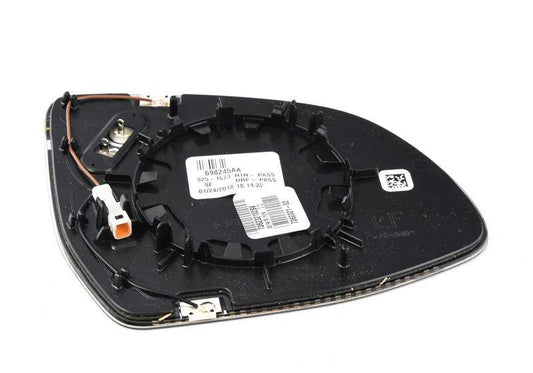 Classe di specchio a riscaldamento piatto sinistro per BMW F25, F26 (OEM 51167362321). BMW originale
