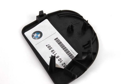 Cubierta izquierda asiento OEM 52108119597 para BMW E36. Original BMW.
