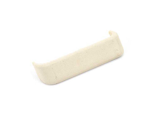 Tapa embellecedora blanca OEM 51441965318 para BMW Serie 6 E24 (635CSi). Original BMW.