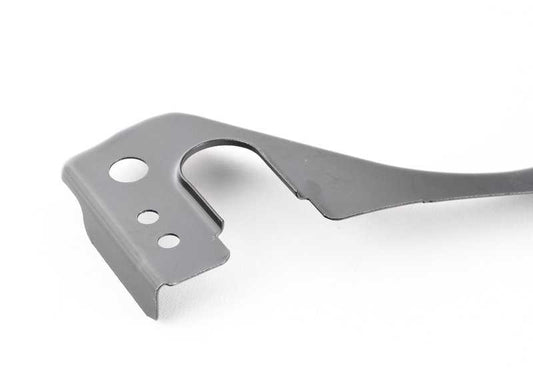 Placa de cierre del compartimento del motor izquierda OEM 41148230531 para BMW E46. Original BMW.