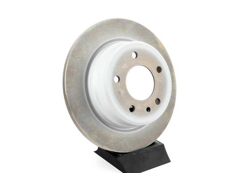 Disco de freno trasero OEM 34211165257 para BMW E32. Pieza original BMW.