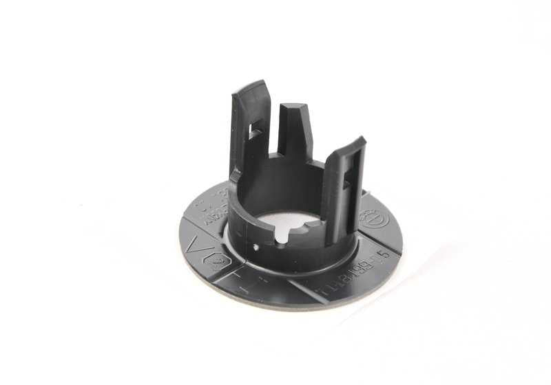 Soporte sensor aparcamiento delantero interior OEM 51117118199 para BMW E90, E91. Original BMW.