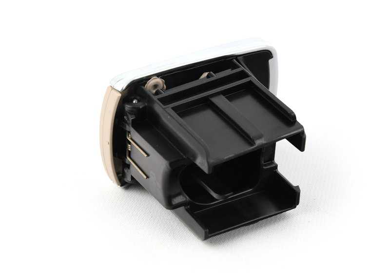 Tirador guantera cromado con cerradura OEM 51169290977 para BMW F20, F21, F22, F23, F30, F31, F34, F35, F80, F32, F33, F36. Original BMW.