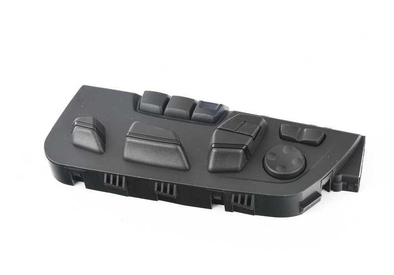 Interruptor de ajuste eléctrico del asiento izquierdo OEM 61319364977 para BMW F06, F12, F13. Original BMW.
