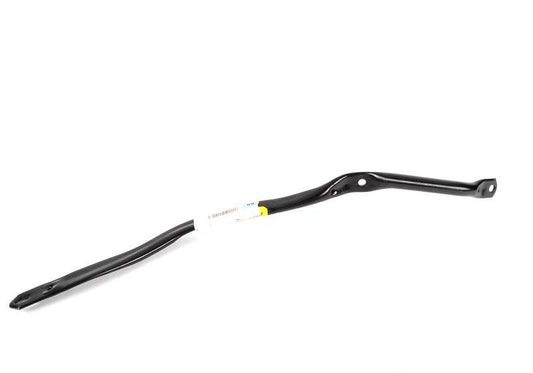 Barra diagonal delantera izquierda OEM 51617265285 para BMW E88, E93, E93N, E89. Refuerzo de carrocería. Original BMW.