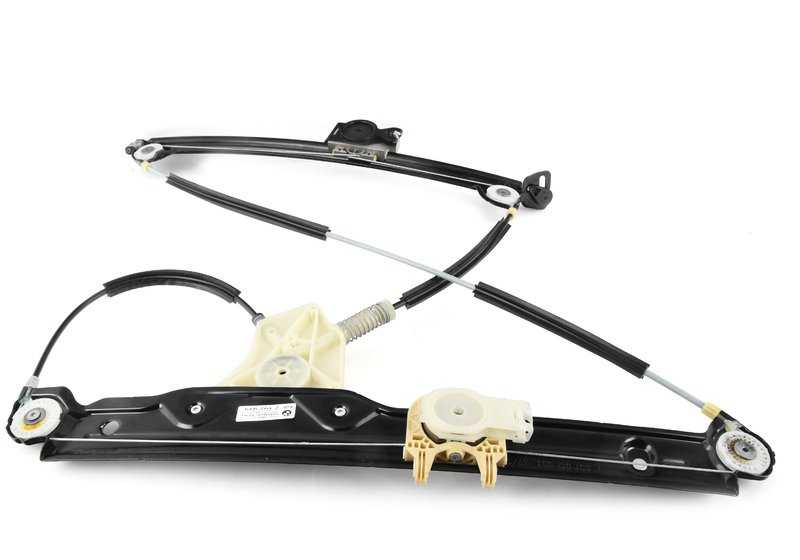 Elevalunas delantero izquierdo sin motor OEM 51337197919 para BMW F07 y F07N. Original BMW.