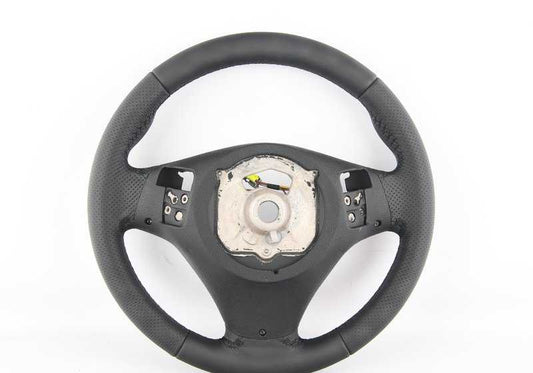 Volante deportivo con airbag de cuero OEM 32307839115 para BMW E81, E87, E82, E90, E92, E93, X1 E84... y más. Original BMW.