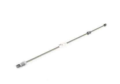 OEM brake tube 34326755493 for BMW E34 {518g, 518i, 520i} with ABS or ASC+T. Compatible with manual and automatic models. Length 408mm. Original BMW.