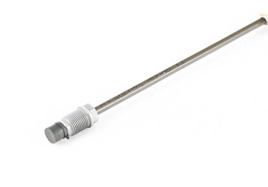 OEM brake tube 34326755493 for BMW E34 {518g, 518i, 520i} with ABS or ASC+T. Compatible with manual and automatic models. Length 408mm. Original BMW.