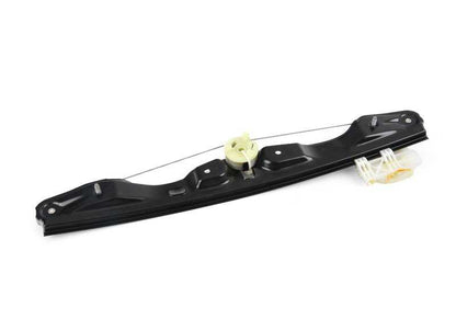 Elevador de ventanilla sin motor trasero derecho OEM 51357281888 para BMW F30, F31, F35, F80. Original BMW.