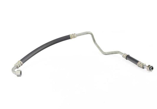 Tubo de retorno del radiador de aceite OEM 17212225760 para BMW E81, E82, E87, E88, E90, E91, E92, E93, E60, E61, X1 E84, X3 E83. Original BMW.
