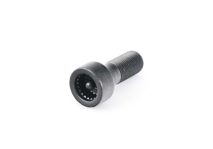 Tornillo de rueda con código OEM 36136776086 para BMW {F20, F21, F22, F23, F30, F31, F34, F35, F32, F33, F36, F07, F10, F11, F18, F06, F12, F13, F01, F02, F04, F25, F26, E70, F15, E71, E72, F16} y MINI {R50, R52, R53, R56}. Original BMW y MINI.