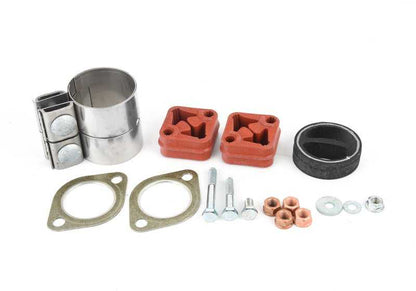 Kit de montaje para silencioso trasero OEM 18210151438 para BMW E36, Z3. Original BMW.