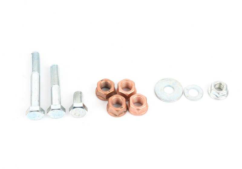 Kit de montaje para silencioso trasero OEM 18210151438 para BMW E36, Z3. Original BMW.