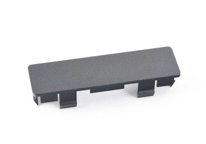 Black Evellecedora Cover 24x86 OEM 52101974046 für BMW E32 und E34. Original BMW Stück. Ideal zum Abdecken von Vordersitzelementen.