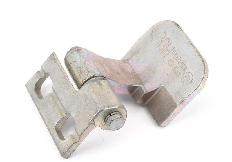 Bisagra inferior izquierda puerta trasera OEM 41528240085 para BMW E46 316i (todos los modelos compatibles). Original BMW.