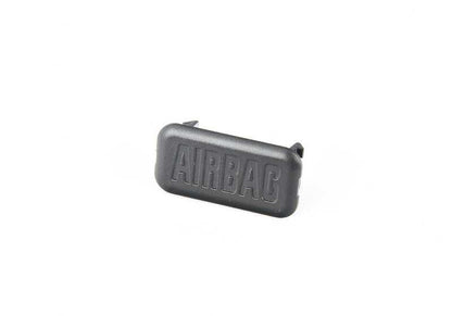 Tapa embellecedora negra OEM 51438036247 para BMW E90, E90N, E91, E91N, E92, E92N, E70, E70N, E71, E72. Pieza original BMW.
