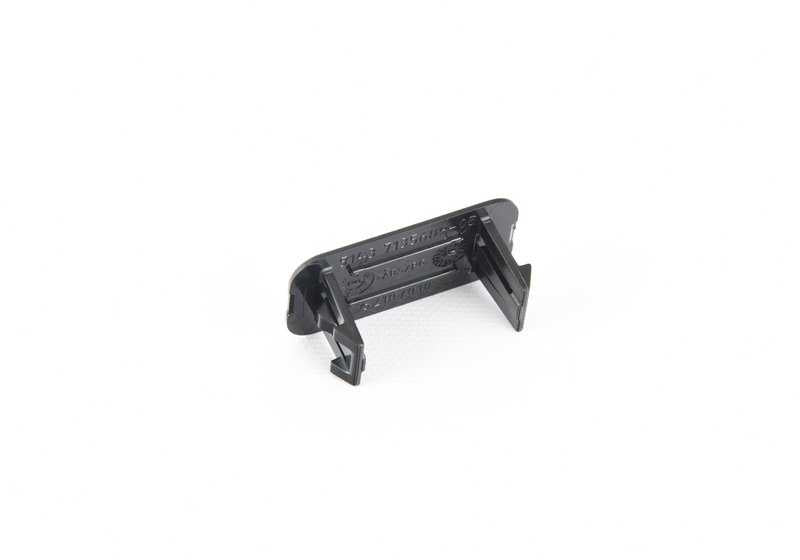 Tapa embellecedora negra OEM 51438036247 para BMW E90, E90N, E91, E91N, E92, E92N, E70, E70N, E71, E72. Pieza original BMW.