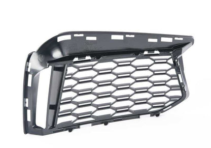 Rejilla de entrada de aire izquierda abierta OEM 51118063421 para BMW G30, G31. Pieza original BMW.