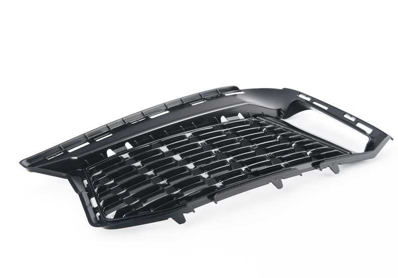 Rejilla de entrada de aire izquierda abierta OEM 51118063421 para BMW G30, G31. Pieza original BMW.