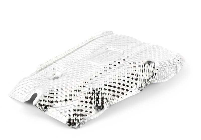 Protection thermique frontale gauche Petina pour BMW E39, E38 (OEM 51488234411). BMW d'origine